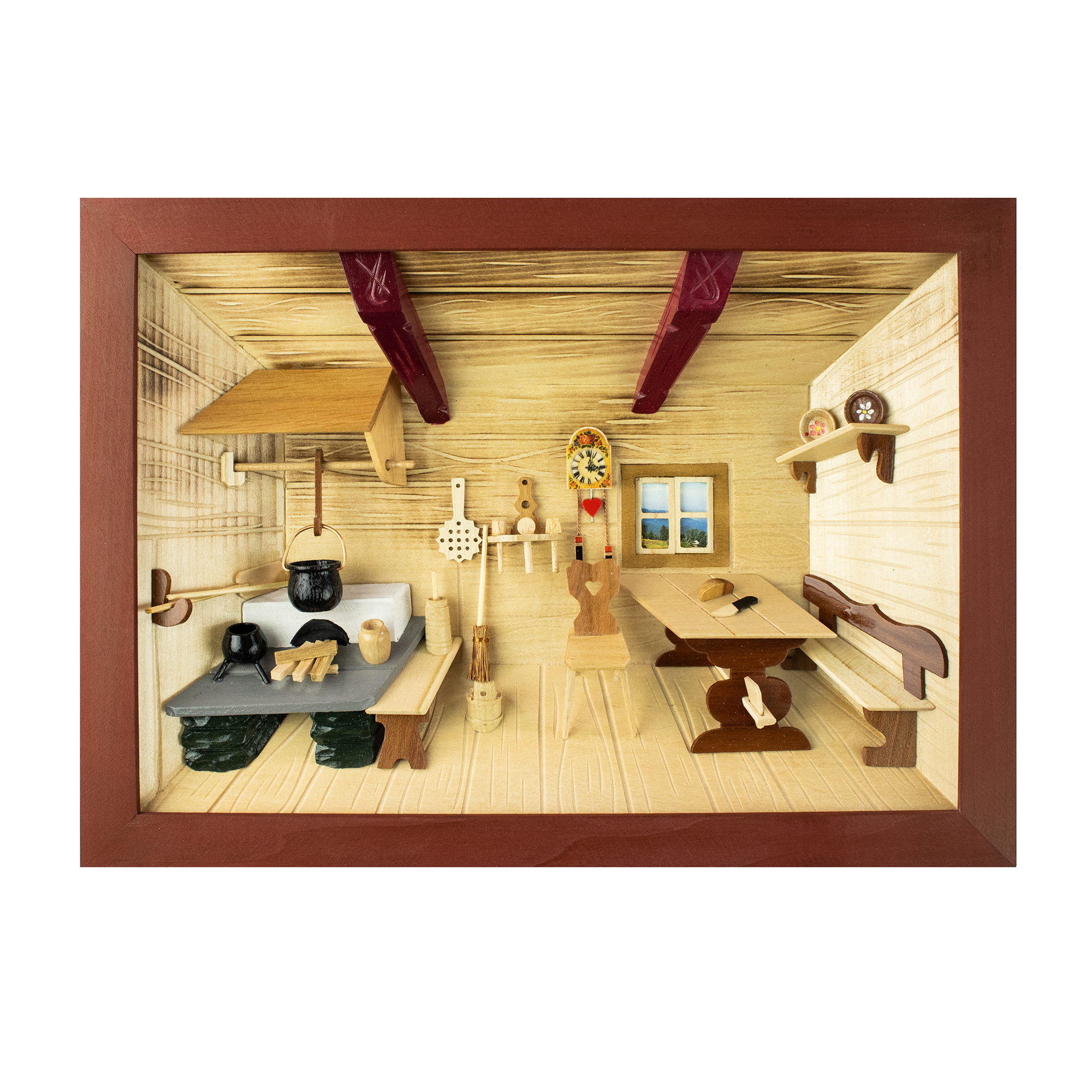 3D-Holzbild