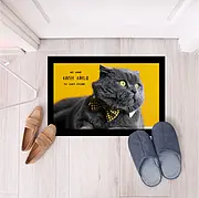 Fußmatte mit Katzenfoto