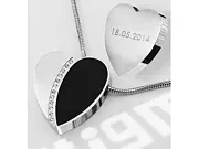 Herz-Anhänger mit Gravur