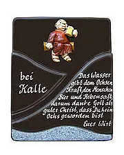 Keramikschild "Swing" für Ehrungen und besondere Anlässe - Größe: 18x22 cm 