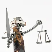 Schraubenfrau Justitia