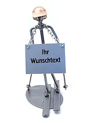 Schraubenmännchen Ski Fahrer