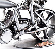 Schraubenmännchen Motorrad 