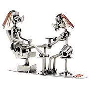 Schraubenmännchen bei der Pediküre