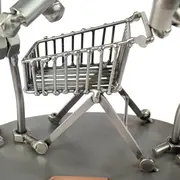 Schraubenmännchen Shopping 