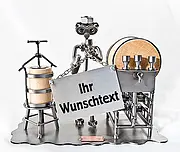 Schraubenmännchen Winzer