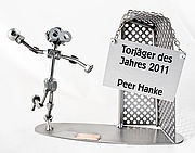 Handballspieler beim Ballwurf ins Tor Wählen Sie dieses Schraubenmännchen als Geschenk für alle Handballspieler oder Trainer. Um für den Erfolg Danke zu sagen, passt es perfekt. Optional liefern wir ... Schraubenmännchen Handballer