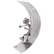 Stahlfigur Wellenreiter Dieser Mann surft mit seinem Surfbrett auf einer stahlharten Welle. Er ist ein ideales Geschenk für alle Surfer. Auch zur Eröffnung eines Wassersportgeschäftes oder ... Schraubenmännchen Wellenreiter