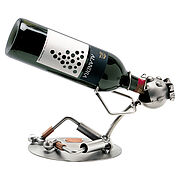 Witziger Weinflaschenhalter Der Schluckspecht ist genau das Richtige für alle, die gern und oft ein Gläschen Wein trinken. Er ist praktisch, dekorativ und sieht lustig aus. Schenken Sie eine gute ... Weinflaschenhalter Schluckspecht