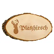 Dekoschild Platzhirsch