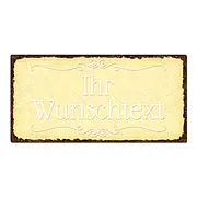 Shabbyschild mit Wunschtext