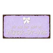 Vintageschild mit Spruch