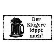 Türschild im Vintage Style 