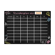 Chalcboard - Stundenplan für Mädchen