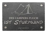 Türschild für Camper