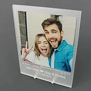 Fotogeschenk Acrylschild für Paare