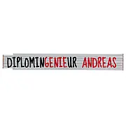 Geschenk für Diplomingenieur mit Wunschname 