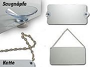 Sauger und kette