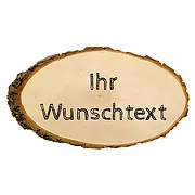 Holzrindenschild