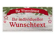 Schild mit Wunschtext