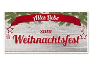 Dekoschild Weihnachtsfest