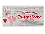 Dekoschild Kuschelecke