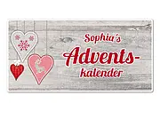 Adventskalender Schild