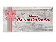 Adventskalender Schild