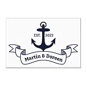 Maritime Hochzeitsdeko aus Acryl