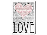 Liebesgeschenk mit Herz im Vintage Stil verschenken Liebe kann so schön sein! Ein Aluminiumschild ist nichts Großes, aber wenn es von Herzen kommt und den Geschmack der Liebsten trifft, ist es genau ... Mit Herz - Liebesgeschenk in Vintage Stil