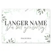 Schild "Du bist großartig" mit Name