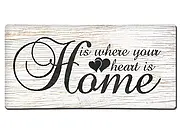 Beispiel Vintage Stil Home Schild