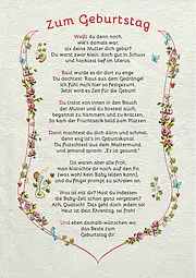 Auszeichnung zum Geburtstag