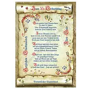 Urkunde zum 55. Geburtstag