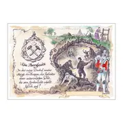 Bild Bergleute mit Wunschtext