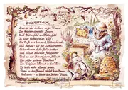 Kunstbild Imkerstraum - farbig