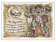 Zunftbild Ingenieure - farbig