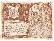 Kunstbild Kammerjäger - braun / schwarz