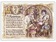 Kunstbild Kinderarzt - farbig