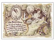 Kunstbild Kosmetikerin - farbig