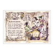 Kunstbild Krankenschwester mit Wunschtext