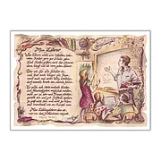 Kunstbild Lehrer - farbig