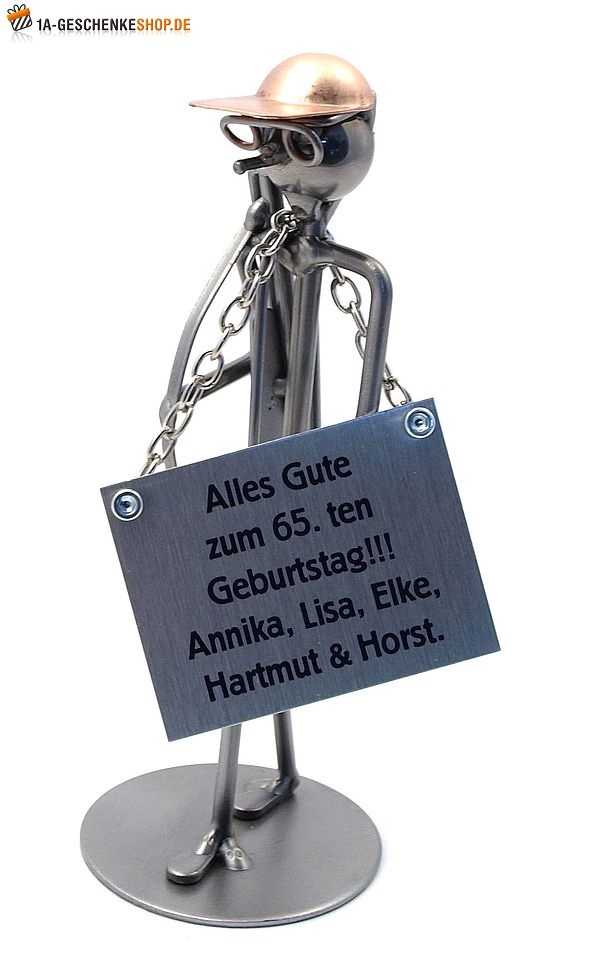 Schraubenmännchen zum geburtstag