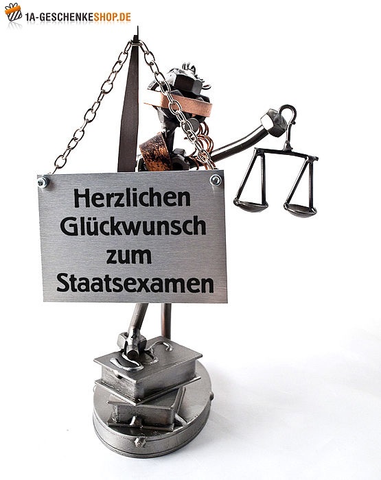 Schraubenmännchen als Geschenk zum Examen