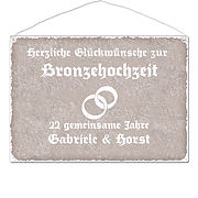 Bronzehochzeit - 22 Jahre